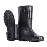 Ủng Cao Su, Ủng Đi Mưa Chống Nước Màu Đen