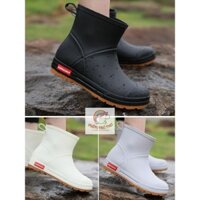Ủng đi mưa người lớn dòng cao cấp - giày đi mưa siêu êm nhẹ