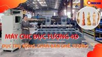 Ứng dụng của máy đục gỗ vi tính trong gia công bộ bàn ghế tân cổ điển
