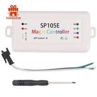 Ứng dụng điều khiển Bluetooth không dây SP105E WS2811 WS2812B WS2801 SK6812 APA102 Dải đèn LED lập trình có thể định vị riêng lẻ Mô-đun Pixel Đèn bảng điều khiển DC5V-24V cho IOS / Android