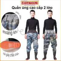 Ủng liền quần làm ruộng làm ao 2 lớp - Ủng đi mưa làm bếp làm vườn bảo hộ lao động