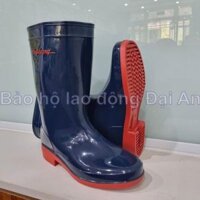 Ủng nhựa Thùy Dương 285 màu xanh dương đế đỏ