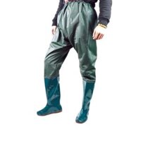 Ủng Quần  Bảo hộ lao động Làm Ruộng Làm Ao ,dọn rác dưới kênh  ,mương, Màu Xanh Rêu - Ủng quần lội nước câu cá đến bụng