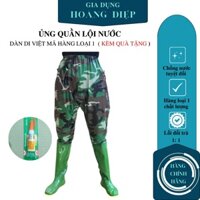 Ủng quần lội nước dàn di Quân Mã