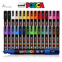 Uni posca pc-5m Bút pograffiti pen posca 5m pc 3m Áp Phích Nghệ Thuật Cho Học Sinh / Văn Phòng Phẩm