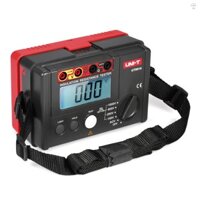 Uni-t UT501A 1000V Máy đo điện trở cách nhiệt Máy kiểm tra mặt đất Megohmmeter Vôn kế w / Đèn nền LCD