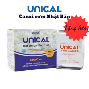 Unical for rice - Thực phẩm chức năng tăng chiều cao số 1 tại Nhật Bản