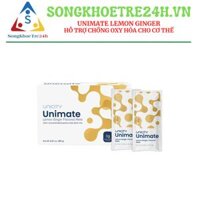 UNICITY UNIMATE LEMON GINGER (Vị Chanh Gừng) - bổ sung năng lượng, chống oxy hóa