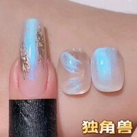 Unicorn Đi kèm với hiệu ứng ngọc trai Cổ tích keo sơn móng tay có độ bóng cao