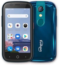 Unihertz Jelly 2: Điện thoại thông minh Android 11 4G nhỏ nhất thế giới với bộ nhớ 6GB + 128GB, NFC, màu xanh đậm (Chỉ hỗ trợ T-Mobile và Verizon)