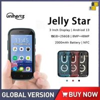Unihertz Jelly Star - Mini hột mít tí hon Ram15GB Cam48MP Pin2000mAh Android13