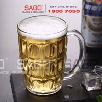 Union 316 - Ly Thủy Tinh Union Uống Bia Có Quai 390ml | Thủy Tinh Cao Cấp Nhập Khẩu Thái Lan