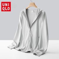Uniqlo Áo khoác chống nắng cổ điển chất lượng cao dành cho nữ Áo khoác UV có mũ trùm đầu UPF50 +