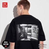 Uniqlo Áo Thun Ngắn Tay In Hình keith haring Thời Trang Unisex Cá Tính Mới 469330