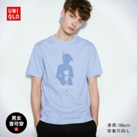 Uniqlo Áo Thun Tay Ngắn In Hình Thám Tử Conan