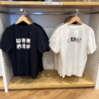 Uniqlo Cặp đôi nam / nữ UT FUJIKO · F · FUJIO Doremon Áo thun ngắn tay in hình Cotton nguyên chất