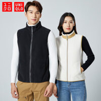 Uniqlo Chất Lượng Cao Đứng Lên Cổ Áo Lông Cừu Ấm Áp, Mùa Thu Đông Mới Bảo Quản Nhiệt Áo Khoác