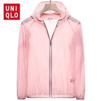 Uniqlo Nam Chống Nắng Ngoài Trời Uv Da Siêu Mỏng Nam Có Mũ Trùm Đầu Chống Thấm Nước Và Nhanh Khô Áo Khoác