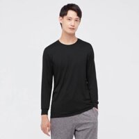 (UNIQLO Nhật chính hãng) Nam - Áo giữ nhiệt/ Áo heattech cổ tròn dài tay - HEATTECH CREW NECK ⚡