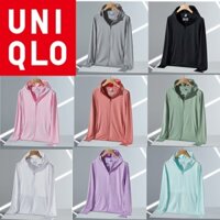 Uniqlo Nữ Mùa Hè Chống Nắng Áo Khoác Ngoài Trời Thoáng Khí Chống Nắng Áo Khoác Bốn Chiều Co Giãn Thoáng Khí Không Hóa Đơn Cặp Đôi Áo Khoác