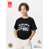 Uniqlo Quần Áo Trẻ Em Bé Trai Và Bé Gái ULTRAMAN Hero In Hình Áo Thun Ngắn Tay 25 Phong Cách Mới 475445