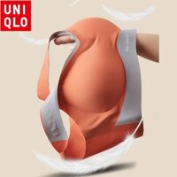 Uniqlo Thể Thao Áo Lót Quần Lót Nữ Không Thép Vòng Tập Hợp Chống Sốc Giải Nén Thoáng Khí Áo Ngực Thể Thao Nữ