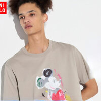 Uniqlo Unisex Cặp Đôi UT Mickey Đứng Mickey In Hình Mickey Đứng 472879