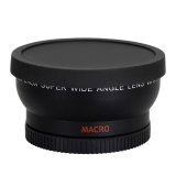 [UNIQUE AMANDA]58mm 0.45X Wide Angle Lens for Canon EOS 1000D 1100D 500D Rebel T1i T2i T3i