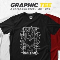 [Unisex] ÁO THUN BÓNG SAIYAN 100% COTTON / 160 GSM