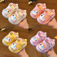 Unisex EVA Trẻ Em Kỳ Lân Clog Dép Tập Đi Cổ Điển Xăng đan Chống Trơn Trượt Ngoài Trời Dép Bé Trai Và Bé Gái