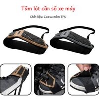 Unisex Tpu Cao Su Xe Máy Sang Số Miếng Lót Chống Trơn Trượt Giày Bao Da Bảo Vệ Miếng Lót Cho Nam Và Nữ Moto Giày