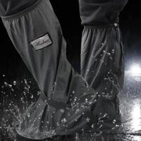 Unisex Xe Máy Xe Tay Ga Xe Đạp Giày Đi Mưa Bao Chống Thấm Nước Chống Trơn Trượt Giữa Bắp Chân Boot Bảo Vệ Cho Những Ngày Tuyết Và Mưa 1