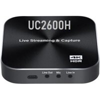 Unisheen UC2600H USB-C 3.0  Capture Card 4K HDMI Video - Chính hãng