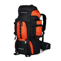 Unistrengh 55L Internal Frame Backpack Hiking Camping Backpacking Water Resistant Pack Trekking Bag with RainCover