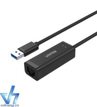 Unitek Y-3470 | Thiết Bị Chuyển Đổi USB 3.0 Sang LAN RJ45 Gigabit | Hàng Chính Hãng