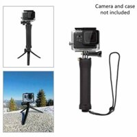 Universal 3 Way Grip Selfie Stick Foldable Waterproof Tripod Mount Holder Extension Arm Bracket With Hand Strap GoPro