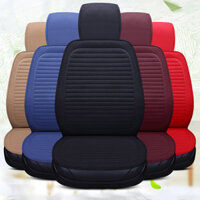 Universal Full Car Seat Cover Auto LinenBreathable Cushion Pad Mat Protector