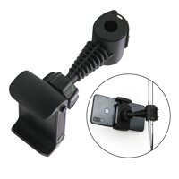 Universal Golf Cell Phone Camera Holder Clip Record Golf Swing Training Aid Easy to Set Up, 360 Degree Rotatable - Black