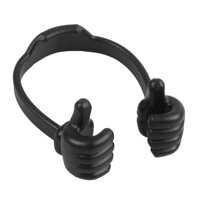 Universal OK Thumb Mount Flexible Stand Holder For Mobile Phone iPhone4/5/6 iPad Samsung Black