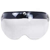 Universal Windproof 3-Snap Mũ bảo hiểm xe máy Visor Mặt trước Lật lên Visor Wind Shield Lens cho xe máy Mũ bảo hiểm Kính râm