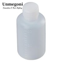 Unmegoni 50 Chai Nhựa Nhỏ, Chai Mẫu Du Lịch 60ml, Chai Nhỏ Cho Chất Lỏng Rỗng Miệng Nhỏ Tốt Nghiệp Phòng Thí Nghiệm Hộp Đựng Hóa Chất Mẫu