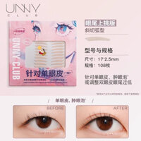 Unny Club miếng dán kích mí Kích mí tàng hình trong suốt dán kích mí trong suốt miếng dán mí mắt Miếng Dán Tạo Mắt Hai Mí