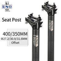 Uno Seat Post MTB Nhôm Seatpost Bicycl Road Bike Seatpost 25.4 / 27.2 / 28.6 / 30.9 / 31.6 * 350 / 400mm Ống Ghế Xe Đạp Siêu Nhẹ