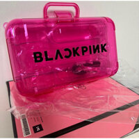 (UNOFF) Vali nhựa đựng Lightstick Blackpink Jisoo Jennie Lisa Rosé hộp clear bag Born pink đựng gậy cổ vũ ver 1,2