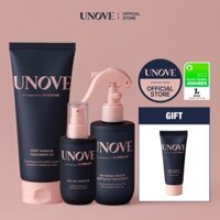 [UNOVE Official] SET DẦU XẢ HƯƠNG NƯỚC HOA PHỤC HỒI TÓC HƯ TỔN HƯƠNG 207ml/320ml + TINH CHẤT DẦU VÀNG HƯƠNG NƯỚC HOA CHĂM SÓC TÓC ÓNG MƯỢT 70ml  + TINH CHẤT XỊT DƯỠNG TÓC HƯ TỔN HƯƠNG NƯỚC HOA 200ml