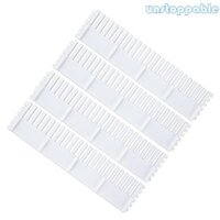 Unstop * 4 Hộp Khuôn Silicon Khung Cố Định Hình Chữ Nhật Hộp Nhựa Khuôn Cố Định Miếng Lót