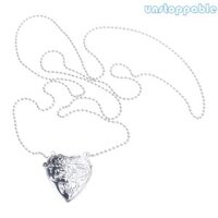 Unstop * Heart Locket và Túi đeo chéo Khắc Vòng cổ kim loại Mặt dây chuyền ảnh Dây chuyền Dây chuyền Thích hợp để bảo quản bộ nhớ