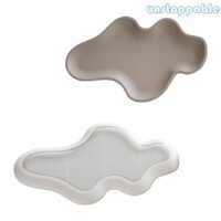 Unstop * Làm khay nhựa và bê tông sành điệu với khuôn hình bầu dục silicon chắc chắn
