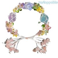 Unstop * Vòng tay bện nhiều màu với trang sức dây đeo cổ tay bằng đá chữa bệnh