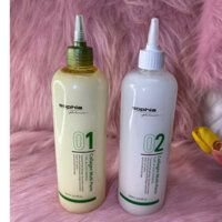 Uốn lạnh SOPHIA, UỐN COLLAGEN ĐA NĂNG 500mlx2, tóc uốn căng mềm, sóng tóc tự nhiên, độ dàn hồi cao